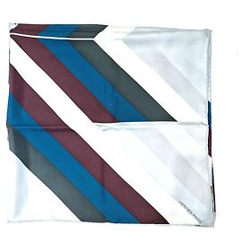 Hermès Sciarpa di seta Blu