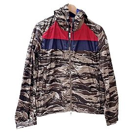Moncler Giacca a vento camouflage Multicolore