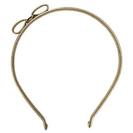 Salvatore Ferragamo Mini tiara laço dourado Dourado