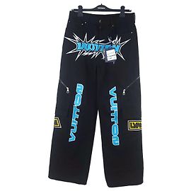 Louis Vuitton Racing Urban Denim Pants Black