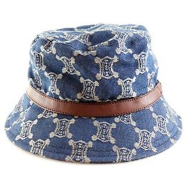 Céline Il cappello bucket Denim Trionf Blu
