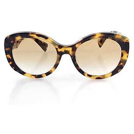 Prada Gafas de sol con logo de leopardo Naranja