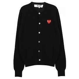 Comme Des Garcons Schwarzer Wollpullover Herren Schwarz