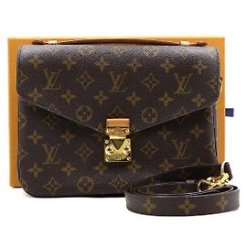 Louis Vuitton Borsa Tote Pochette Métis e Borsa a Tracolla Monogram Nero