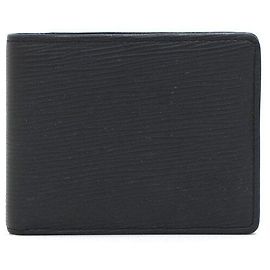 Louis Vuitton Slender Wallet Men's Bifold Black