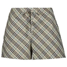 Burberry Pantalones cortos de pijama de algodón a cuadros Multicolor