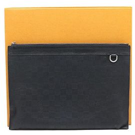 Louis Vuitton Pochette Clutch Damier Infini Noir