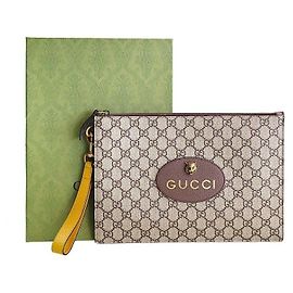 Gucci Clutch GG Marrom