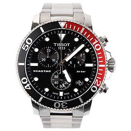 Tissot Cronógrafo em aço SeaStar Quartz Multicor