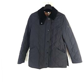 Burberry Jaqueta acolchoada com diamantes Preto