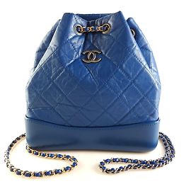 Chanel Gabrielle Backpack Blue
