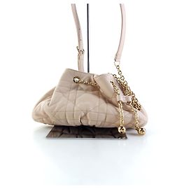 Dior Bolsa de Ombro Amie Macro Canage Laranja