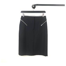 Givenchy Jupe avec détails de fermeture éclair Noir