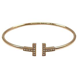 Tiffany & Co Tiffany Draht-Diamantarmband Pink