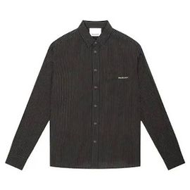 Isabel Marant Camicia a righe a maniche lunghe BKMD Nero