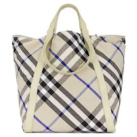 Burberry Borsa Tote Large Field Multicolore
