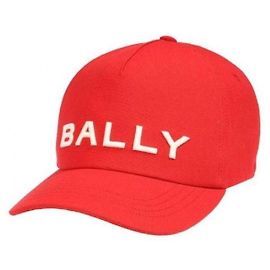 Bally Embroidered Logo Cap Red