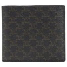 Céline Bifold Wallet with Coin Compartment Black