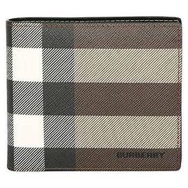 Burberry Check International Bi-Fold Coin Wallet Multiple colors
