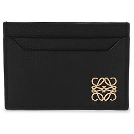 Loewe Plain Card Holder Black