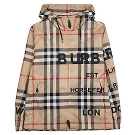 Burberry Check Nylon Hooded Jacket Multiple colors