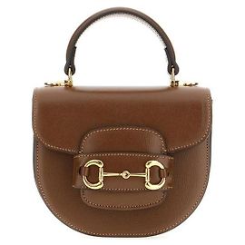 Gucci Sac à main mini Horsebit Marron