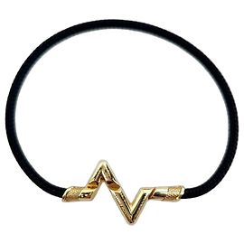 Louis Vuitton Bracciale LV Bolt Upside Down Argento