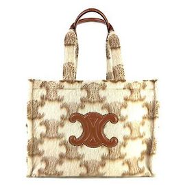 Céline Le Sac Cabas Mohair Triumph Multicolore
