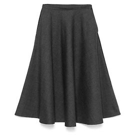Gucci Saia plissada de lã Preto