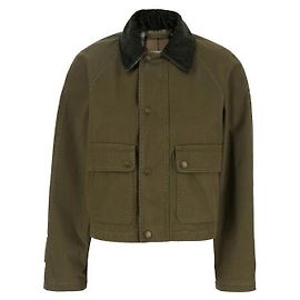 Burberry Chaqueta de campo de algodón Multicolor