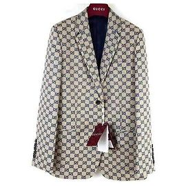 Gucci Giacca in tela gg GG Multicolore