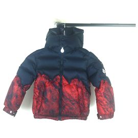 Moncler Jaqueta acolchoada com capuz Multicor