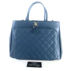 Chanel Sac à main Business Affinity Bleu