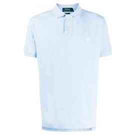 Ralph Lauren Polo de manga corta con logo Pony Blanco