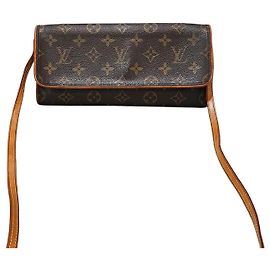 Louis Vuitton Pochette Twin GM Monogram Marron