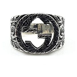 Gucci Interlocking GG Ring Silber