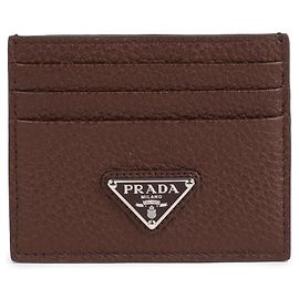 Prada Carteira de couro Vermelho