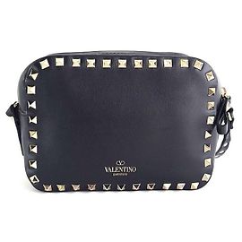 Valentino Borsa a tracolla Rockstud Nero