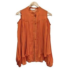 Givenchy Camicetta con spalle scoperte Arancione