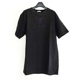 Dior Christian Logo T-Shirt Schwarz