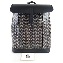 Goyard Alping Rucksack Schwarz