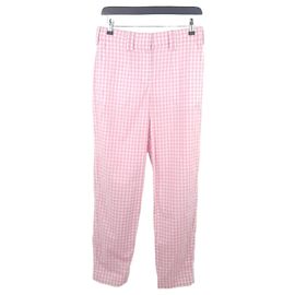 Balmain Pantalones de cuadros Multicolor