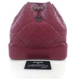 Chanel Gabrielle Rucksack Rot