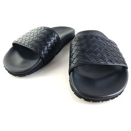 Bottega Veneta Sandali Intrecciato Nero