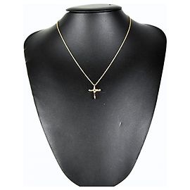 Tiffany & Co Collier Croix Infini Elsa Peretti Multicolore