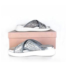Miu Miu Glitter Leather Sandals Multiple colors