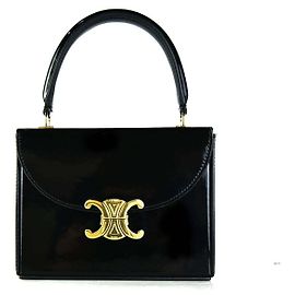 Céline Bolsa de ombro Blondine com alça superior e crossbody Multicor