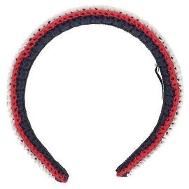 Miu Miu Diadema de ganchillo Multicolor