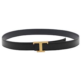 Tod's Leather Belt Black