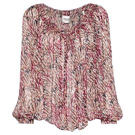Isabel Marant Off-Shoulder Top Red